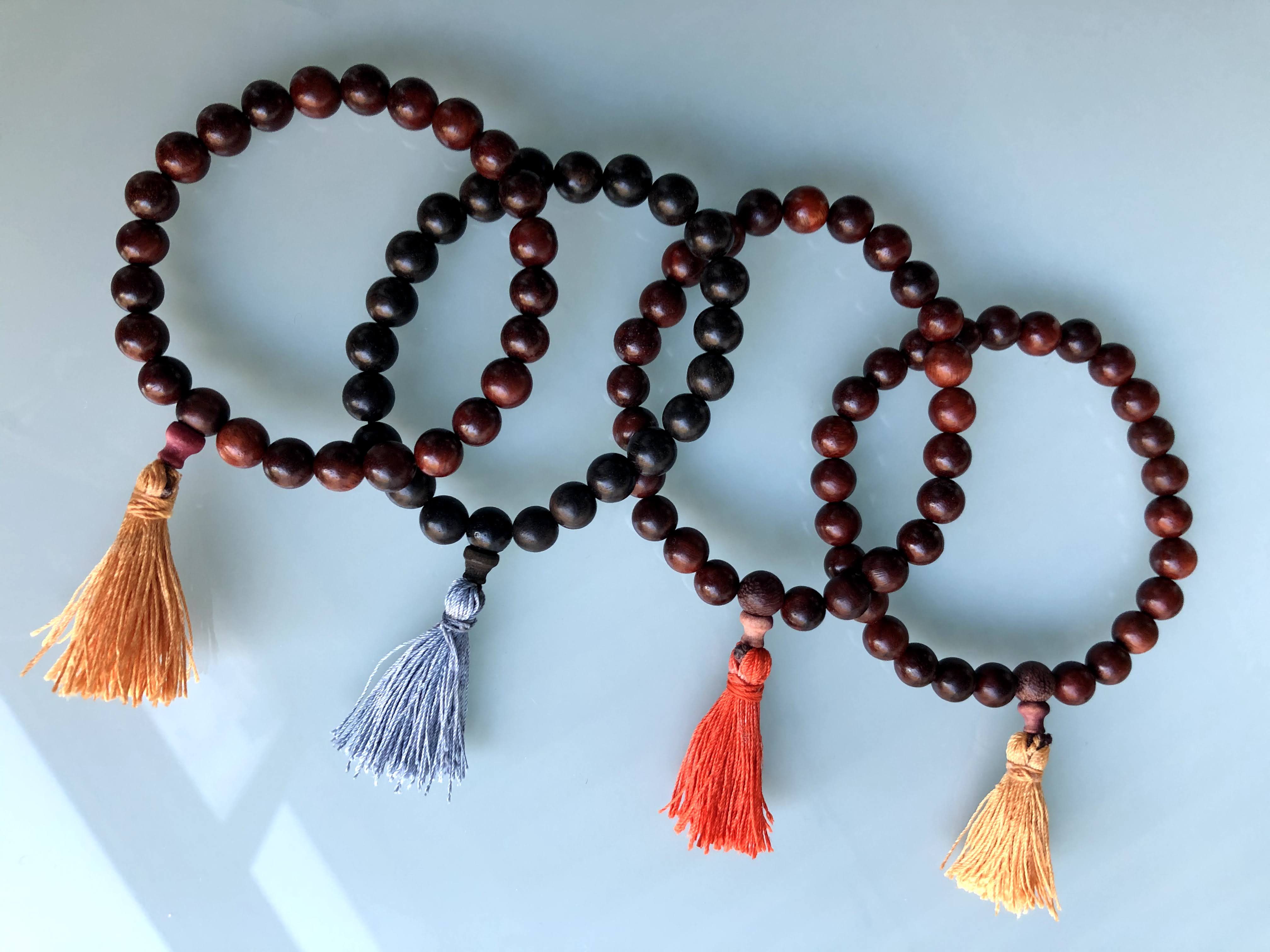 Bracciale Mala legno Monastero